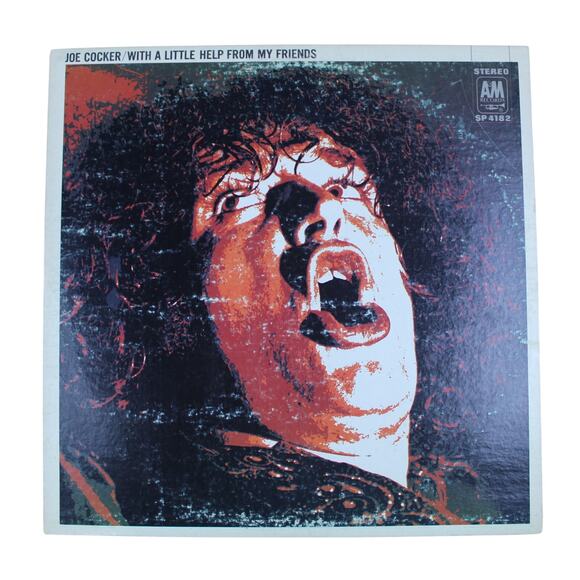 Joe Cocker With A Little Help From My Friends A&M Records SP-4182 - Picture 1 of 6